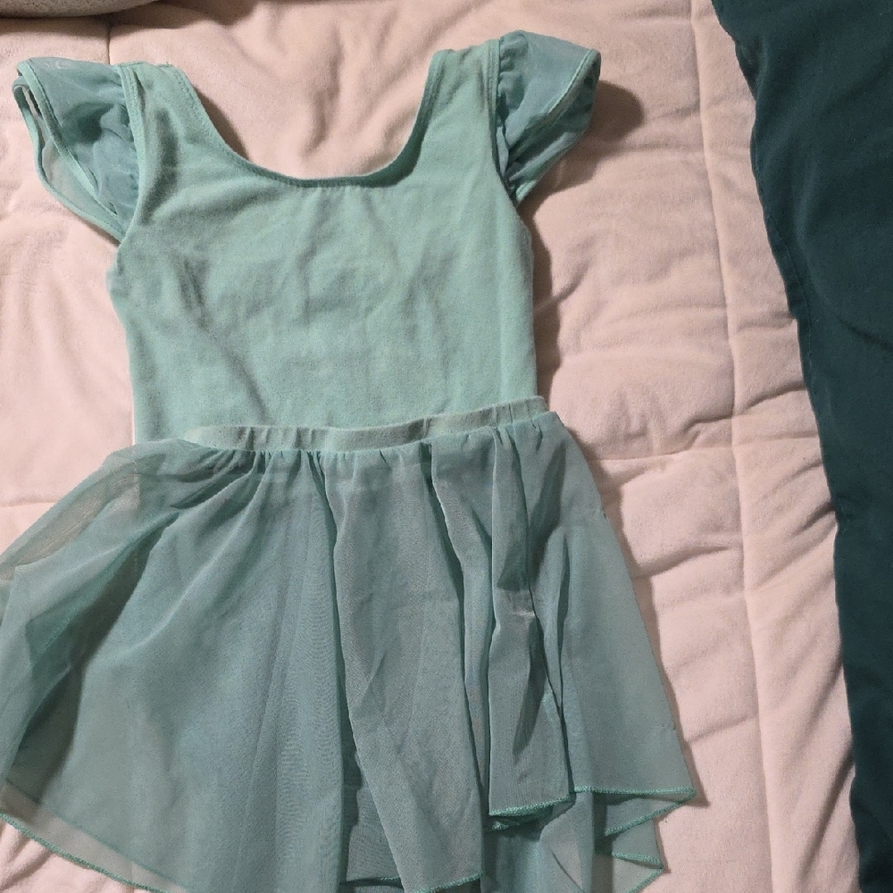 Adorable Mint Green Kids Dress